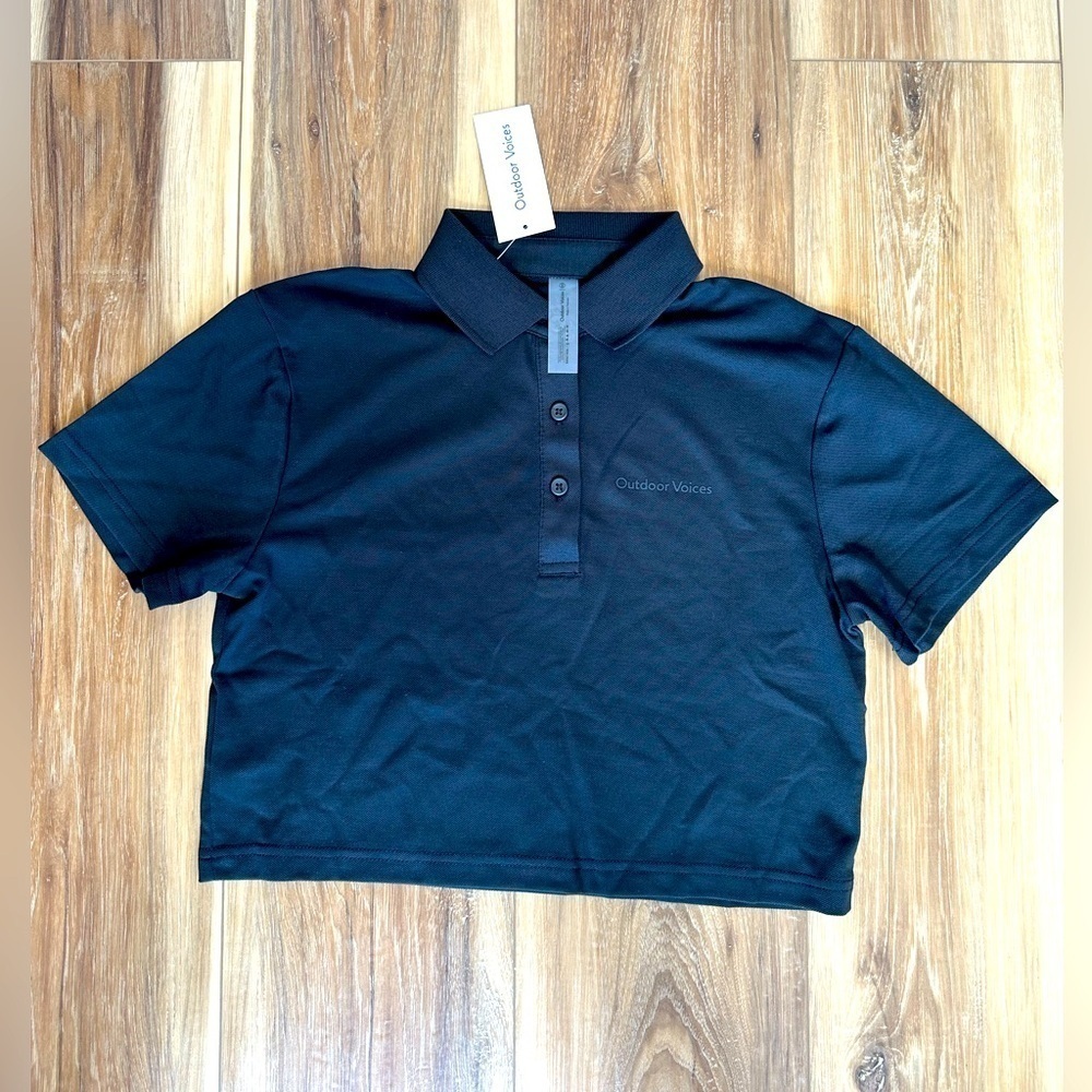 NWT Outdoor Voices cropped polo shirts size XXS will fit S
